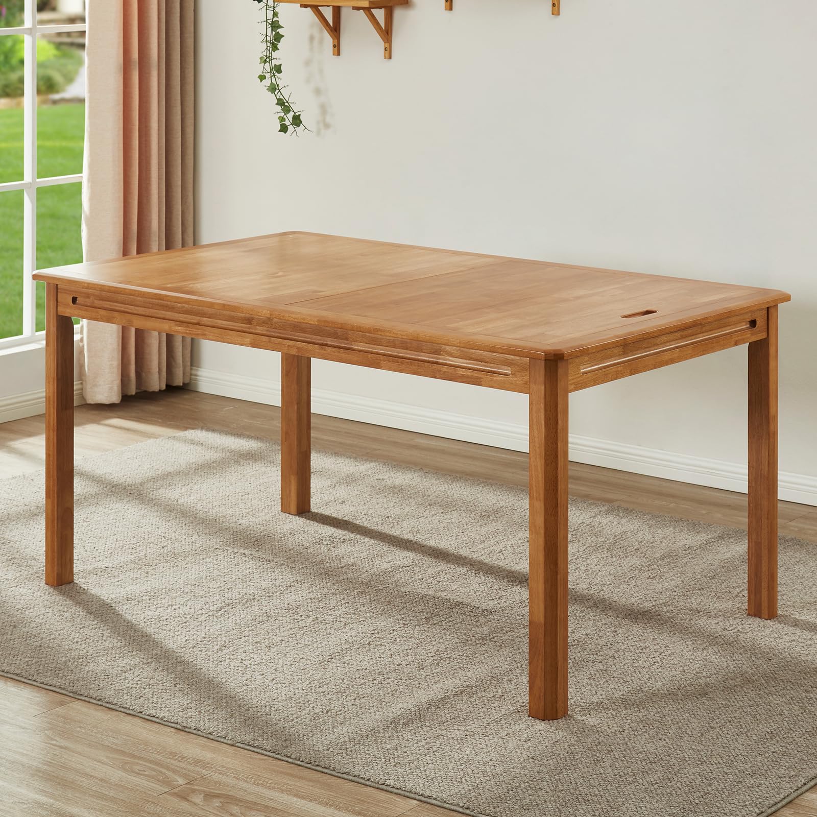 Board Game Table with Removable Top