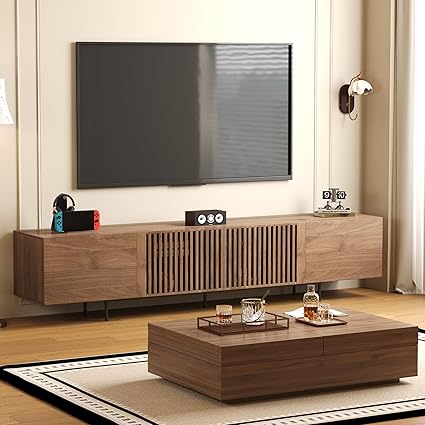 Mid-Century Modern TV Stand & Coffee Table Set
