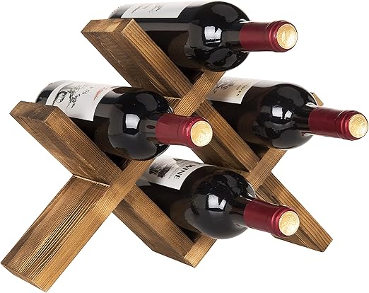 Wall Mounted Wine Rack, 12-Bottle 6-Tier