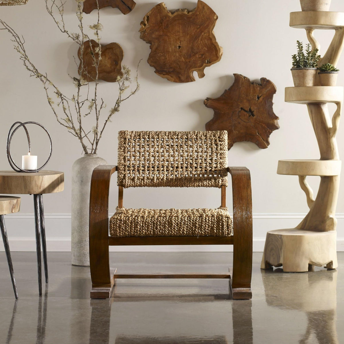 Uttermost Rehema 30 Inch Accent Chair 23483