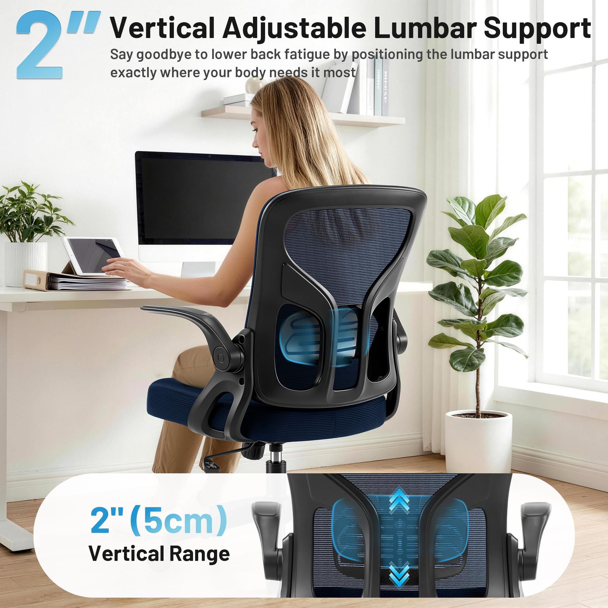 Ergonomic High-Back Mesh Office Chair
