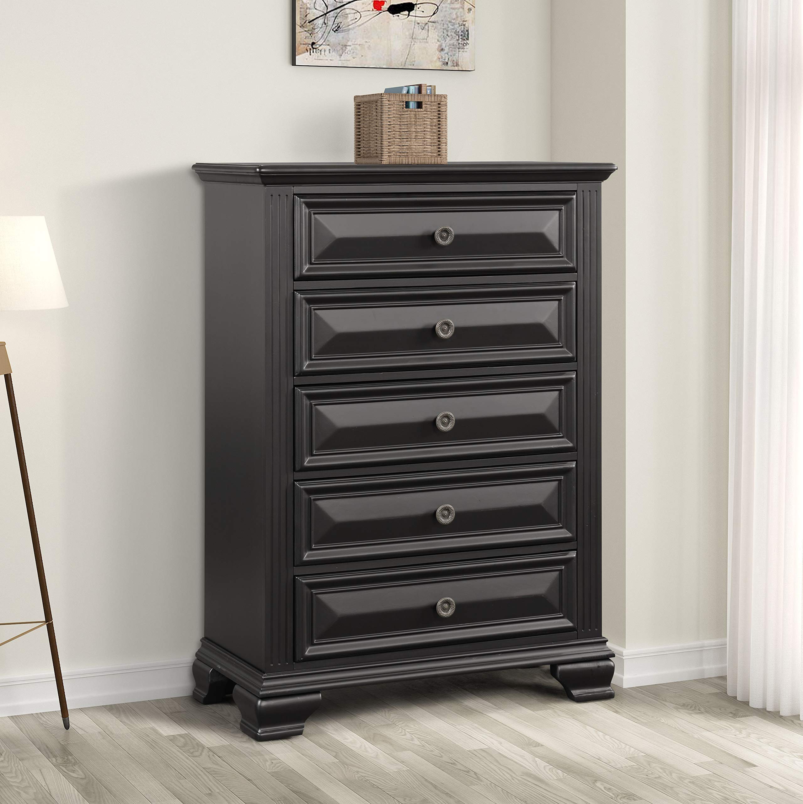 6-Piece King Bedroom Set with Panel Bed
