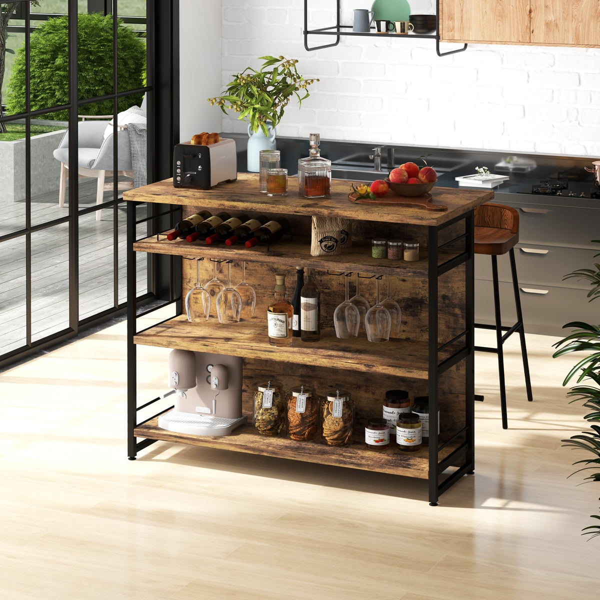 Industrial Home Bar Table