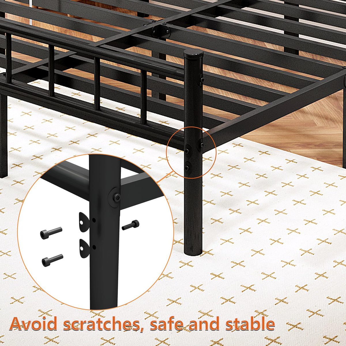 Queen Metal Bed Frame