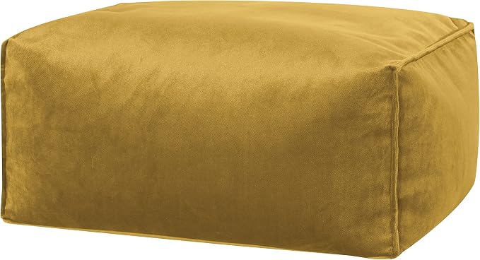 Marsala Velvet Ottoman Pouf