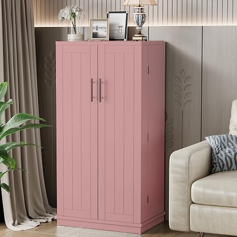 Kitchen Pantry Cabinet with Adjustable Shelves