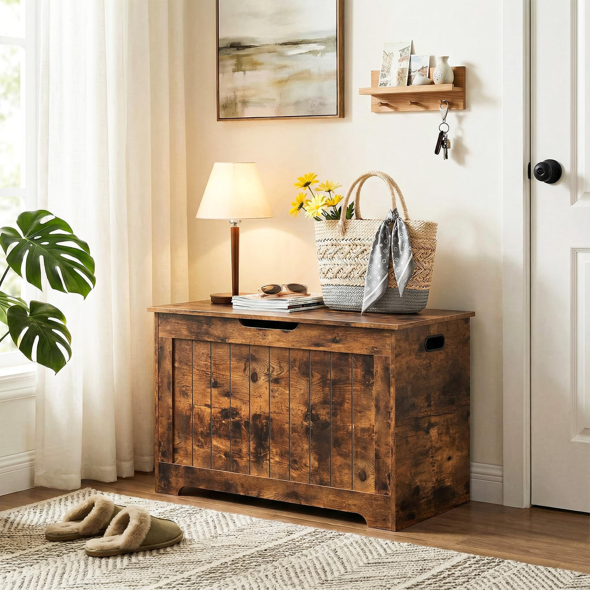 Rustic Storage Bench