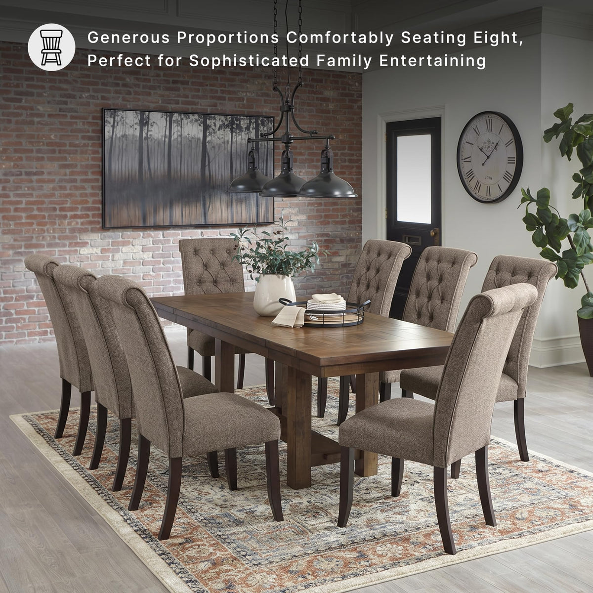 Extendable Farmhouse Dining Table