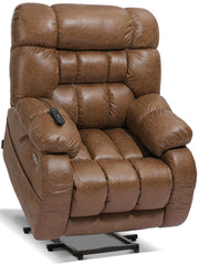 EONIX Oversized Zero Gravity Power Lift Recliner Chair Elderly, Nut Brown