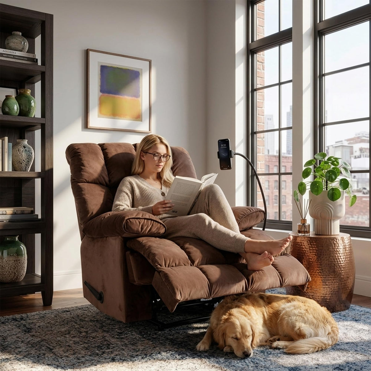 Oversized Manual Recliner