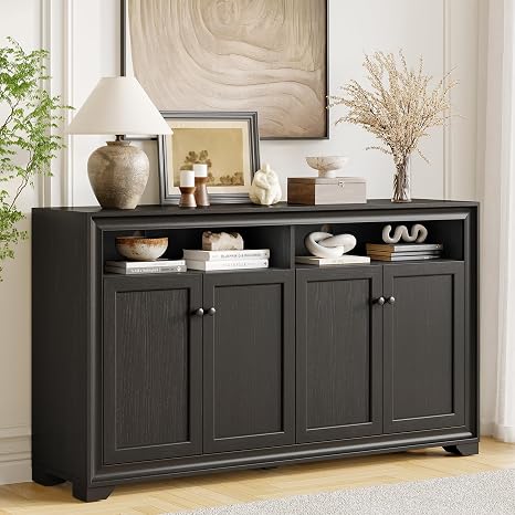 60" Sideboard Buffet Cabinet with Storage