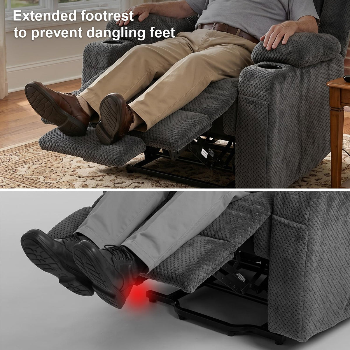 Wide Power Lift Recliner
