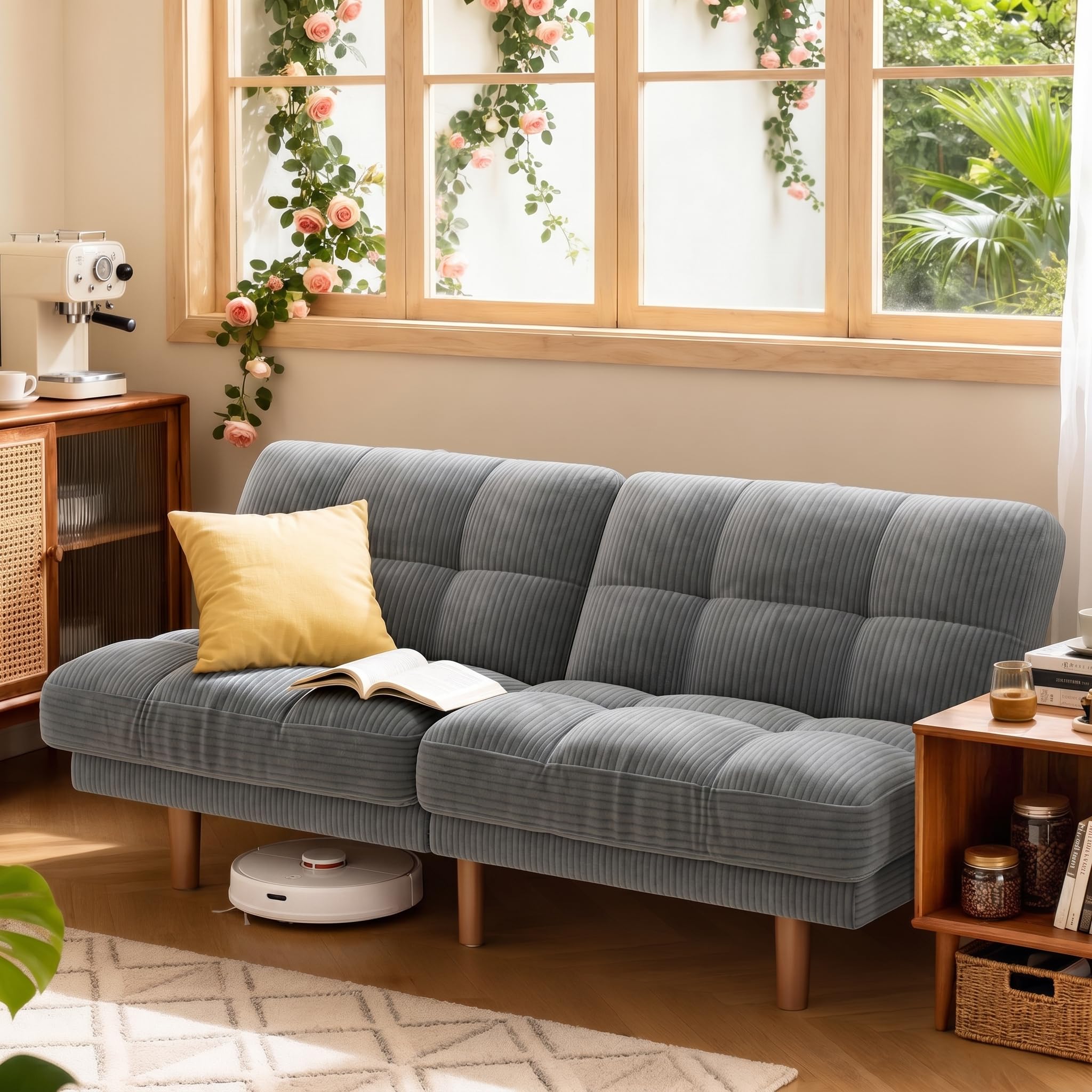 65" Convertible Futon Sofa Bed
