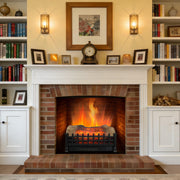 Electric Fireplace Log Insert with Realistic Flame