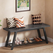 Industrial Shoe Storage Bench