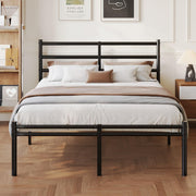 Yicensen Full Size Bed Frame with Headboard and Footboard