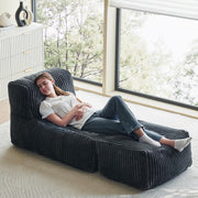 Corduroy Chaise Lounge Chair