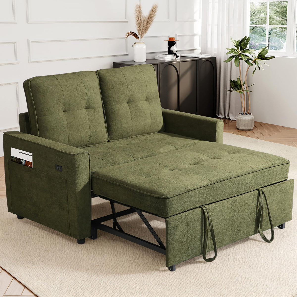 Convertible Sleeper Loveseat