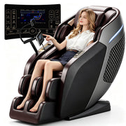 Massage Chair Full Body 4D Zero Gravity Recliner,55" SL-Track Massage Chair
