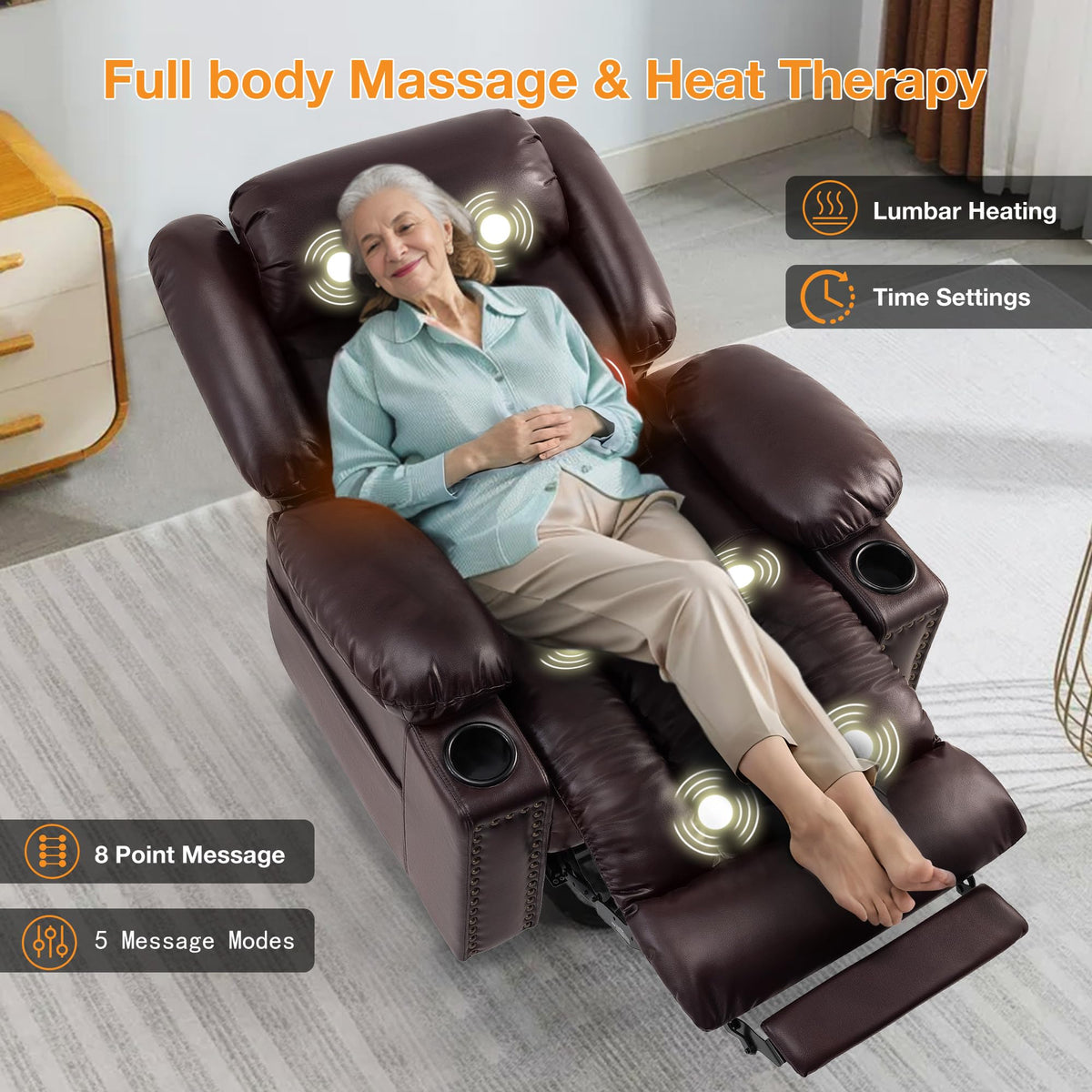 Triple Motor Power Lift Recliner
