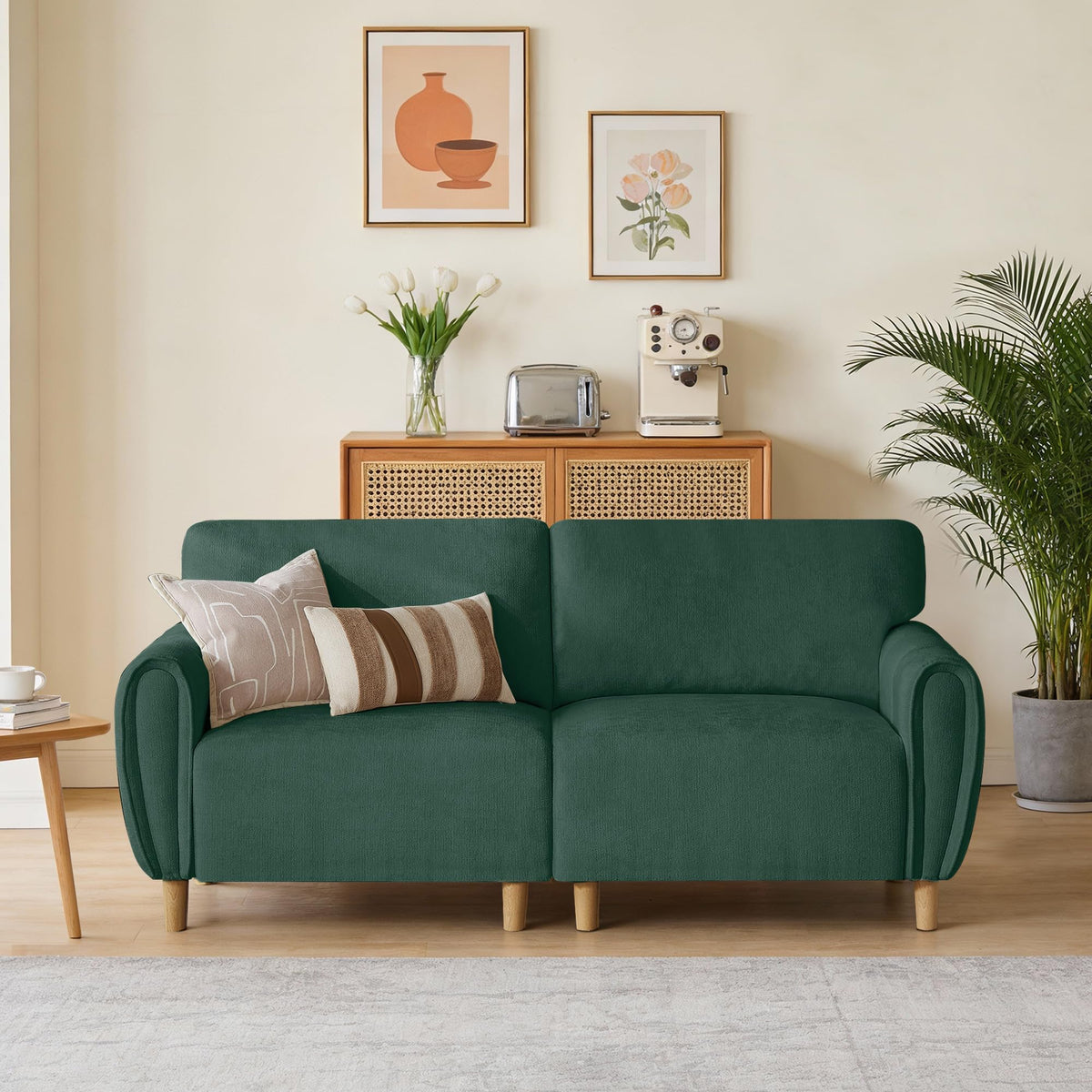 Chenille Loveseat Sofa