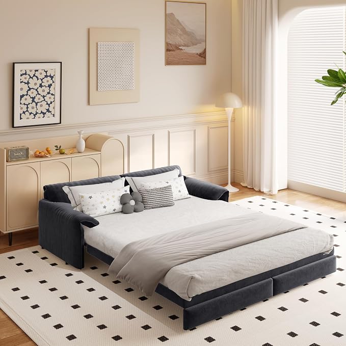 Green Velvet Sleeper Sofa