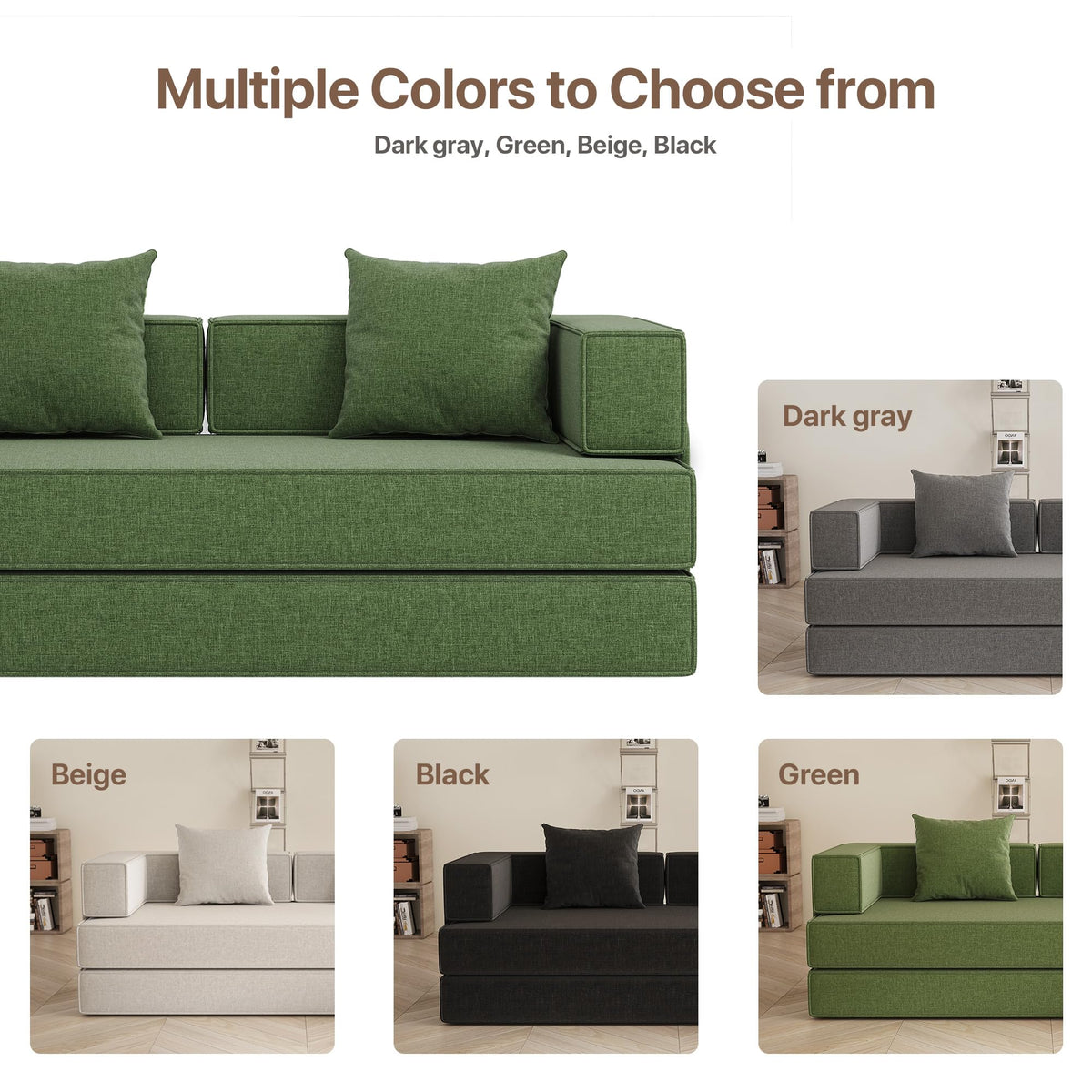 Corduroy Convertible Sofa Bed