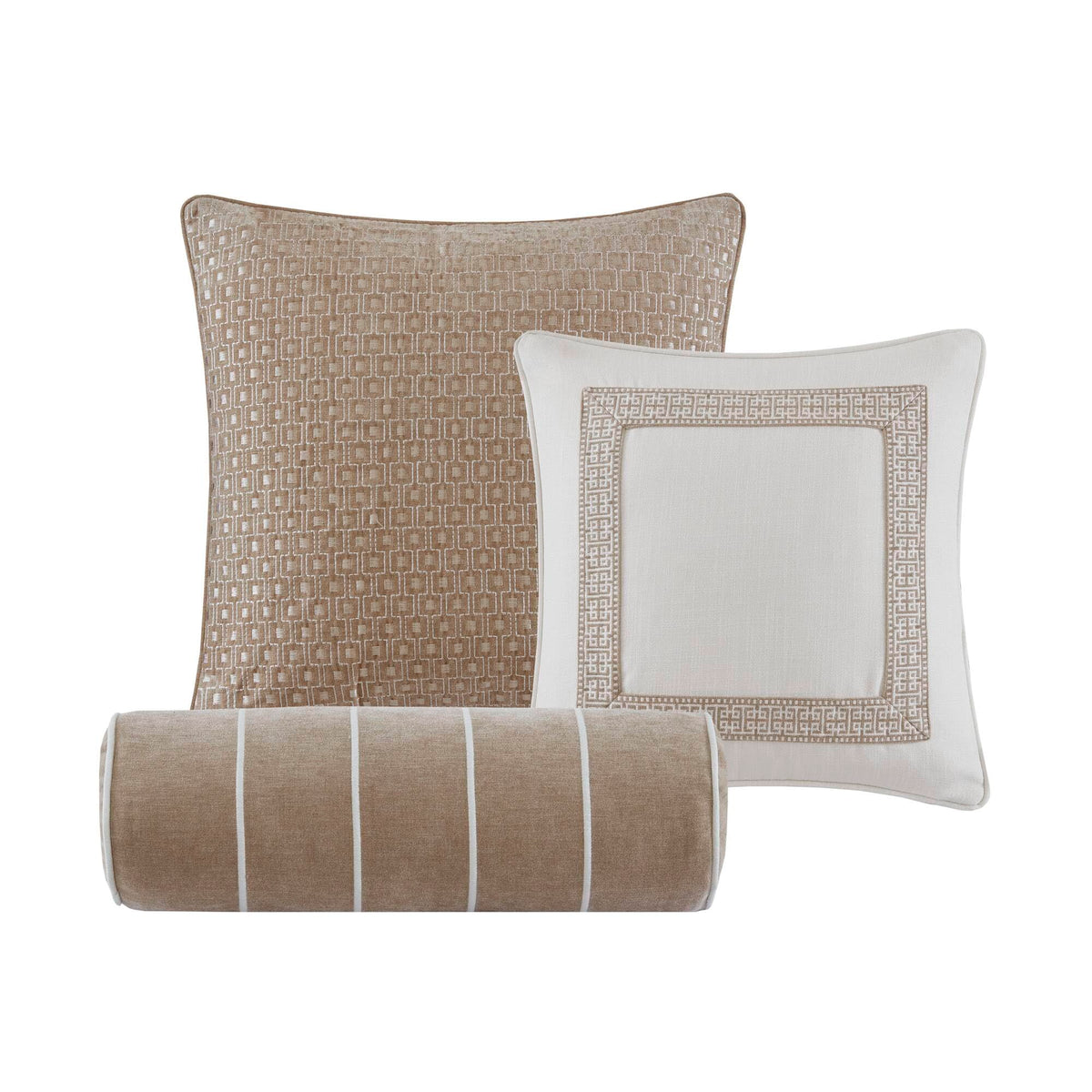 Embroidered King Comforter Set, 9-Piece