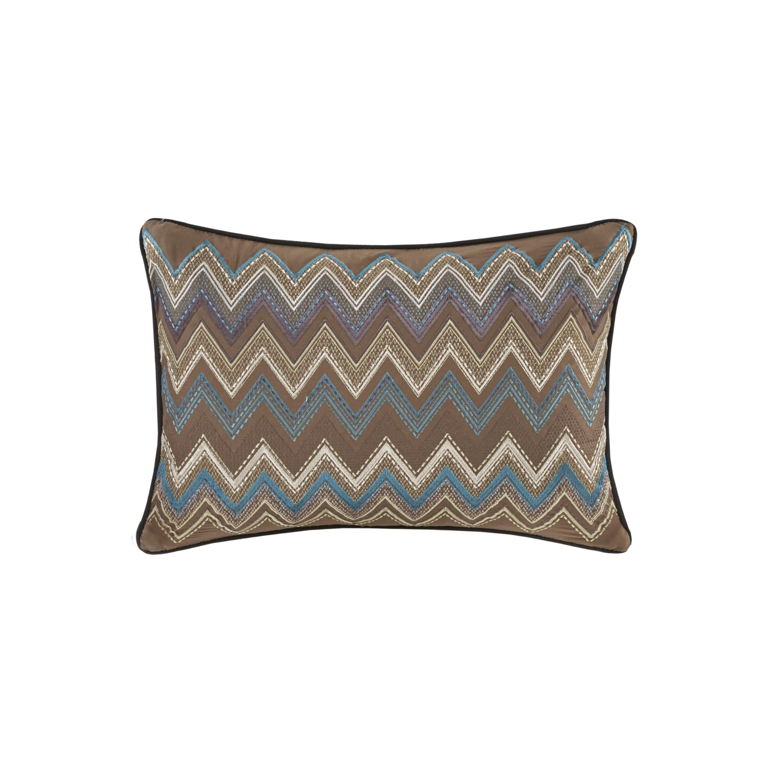Madison Park Daybed Cover Double Sided Quilting Casual Design All Season Bedding Set with Bedskirt, Matching Shams, Decorative Pillow, 75 in x 39 in, Yosemite, Purple Teal