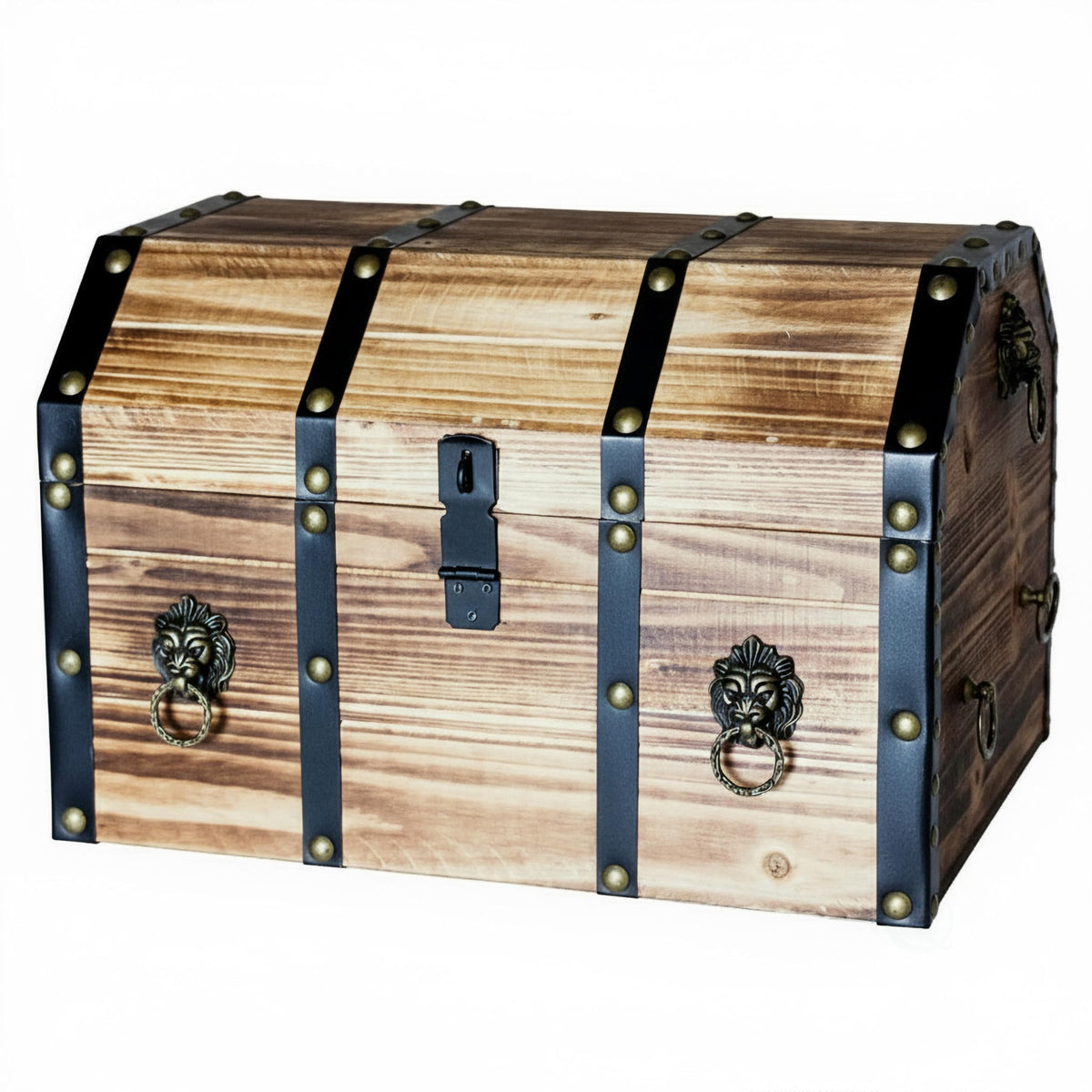 Vintage Wooden Treasure Chest