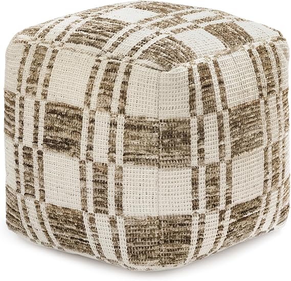 Square Pouf Ottoman Footrest