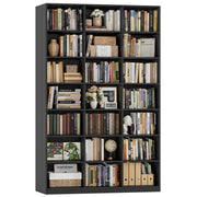 21-Cube 7-Tier Tall Bookcase with Open Shelves