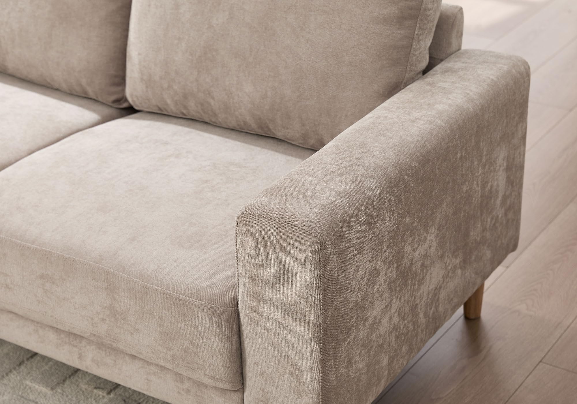 L-Shaped Sectional Sofa with Chaise