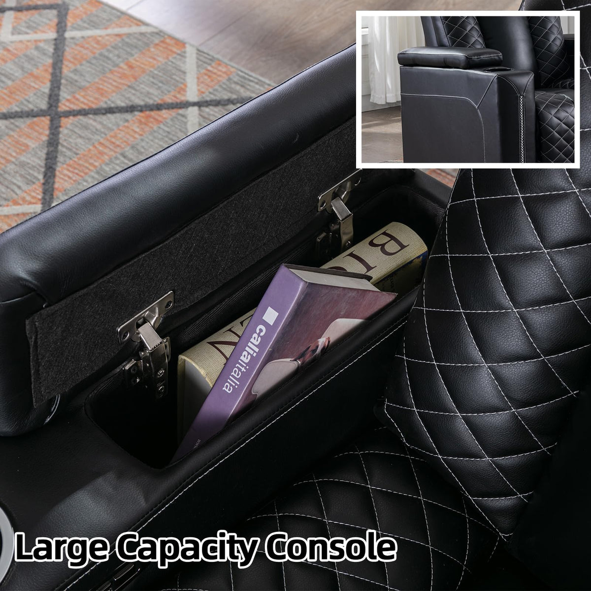 Black Power Recliner