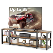 75.2" 3-Tier TV Stand for Up to 85" TVs