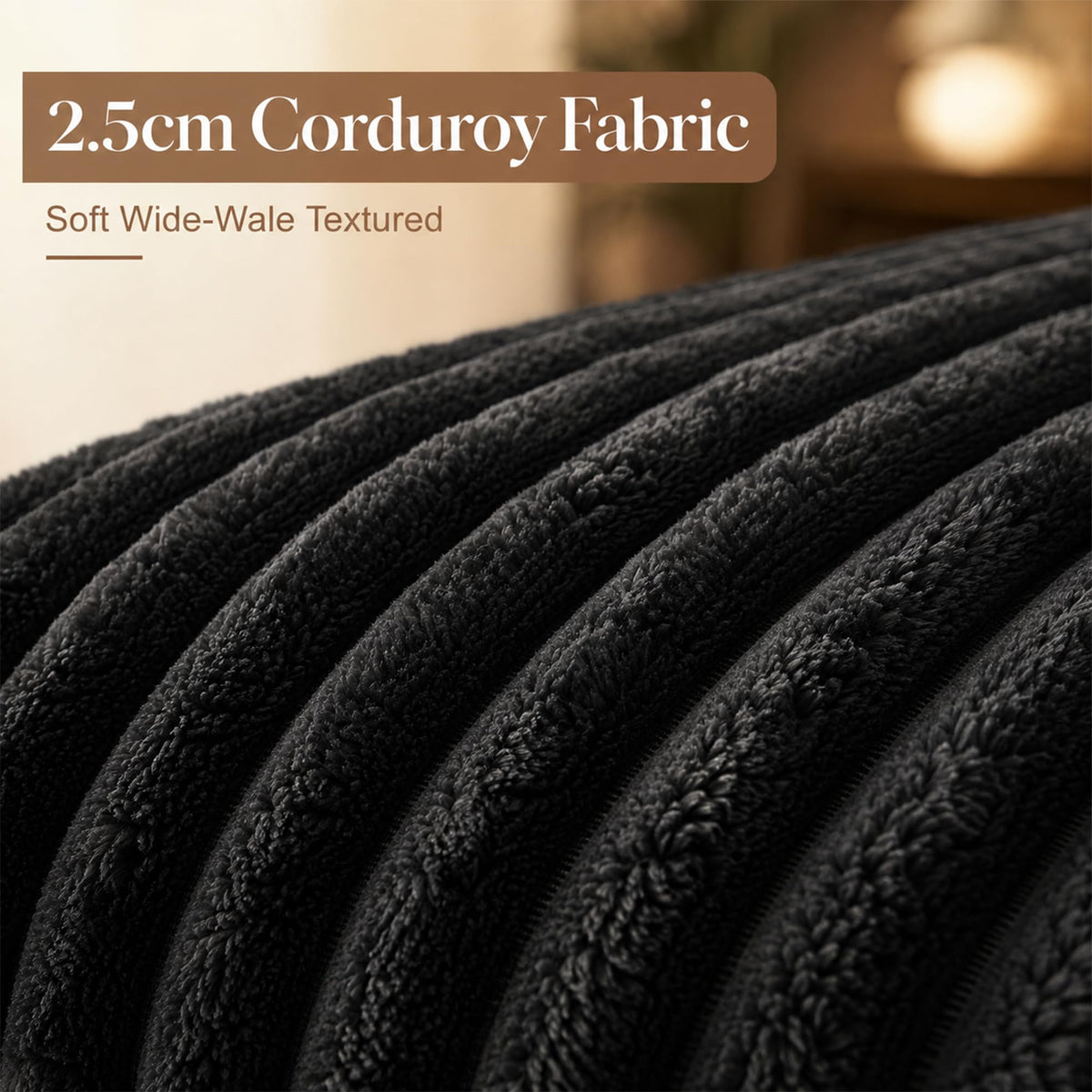 Corduroy Modular Sectional Sofa