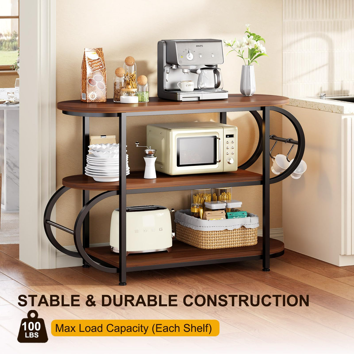3-Tier Low LED Bookshelf