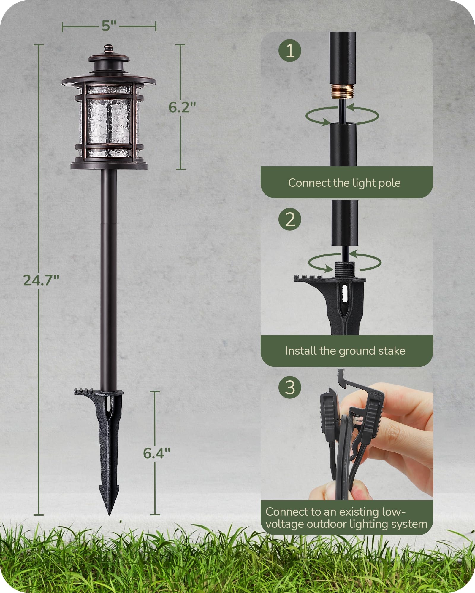 Low Voltage Outdoor Pathway Lights