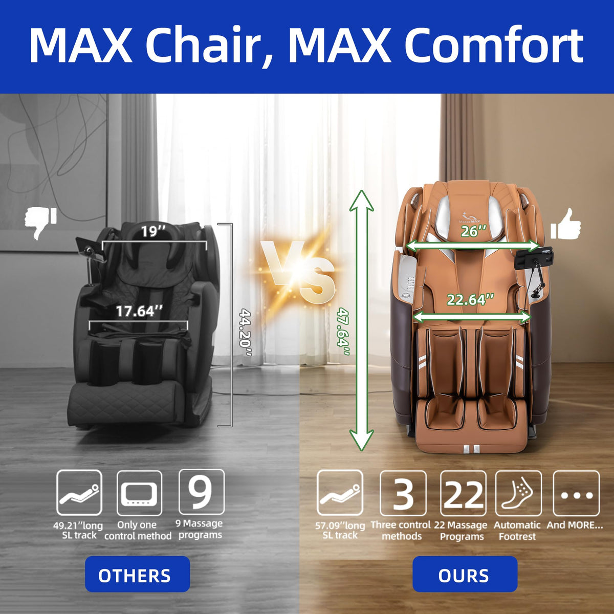 Big & Tall 4D Massage Chair