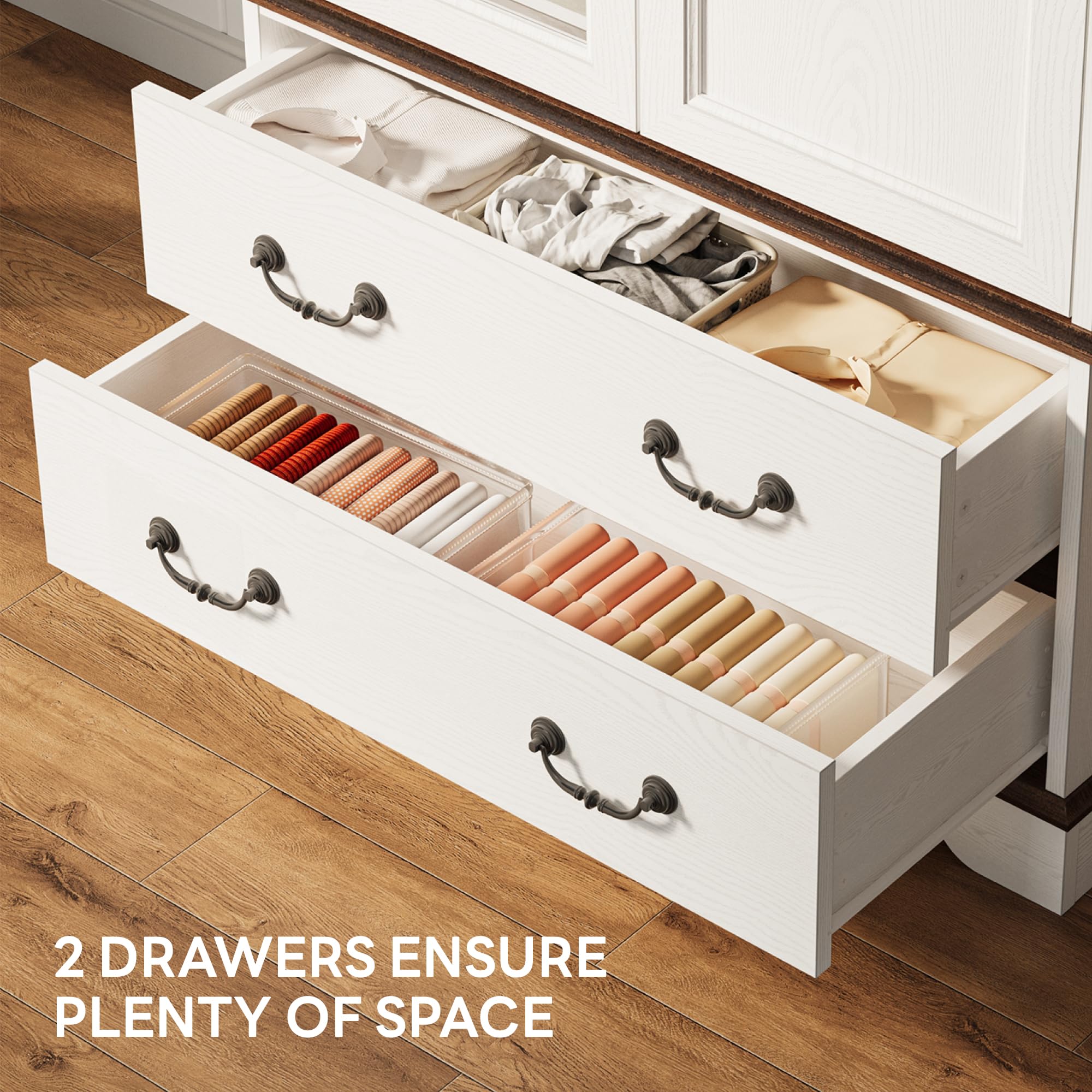 Armoire Wardrobe Closet with Mirror