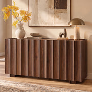 Walnut Wavy Sideboard