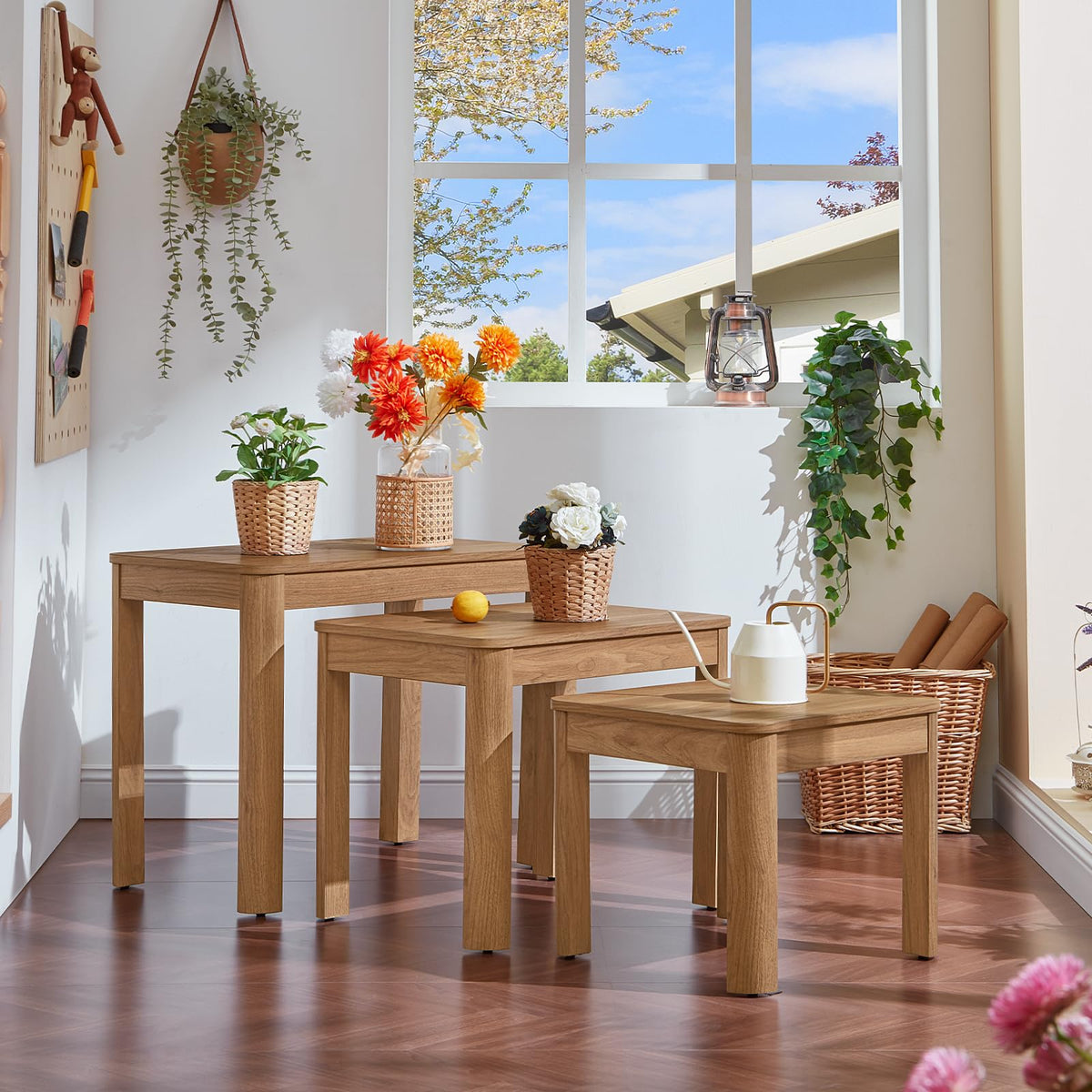 Farmhouse Nesting Tables Set of 3