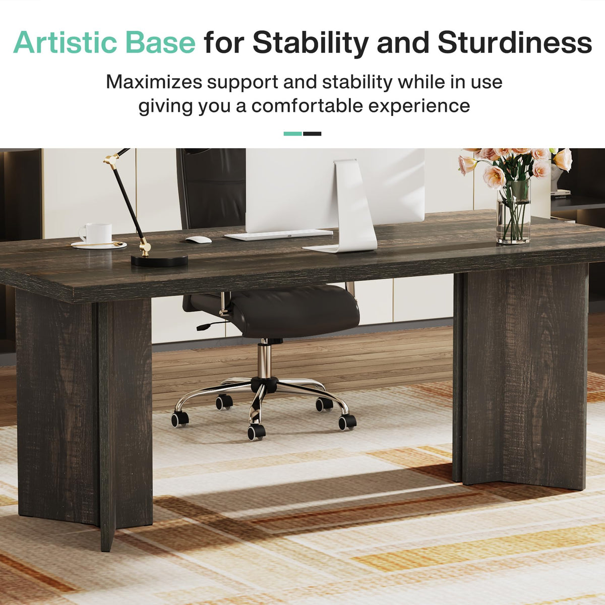 Farmhouse Executive Desk