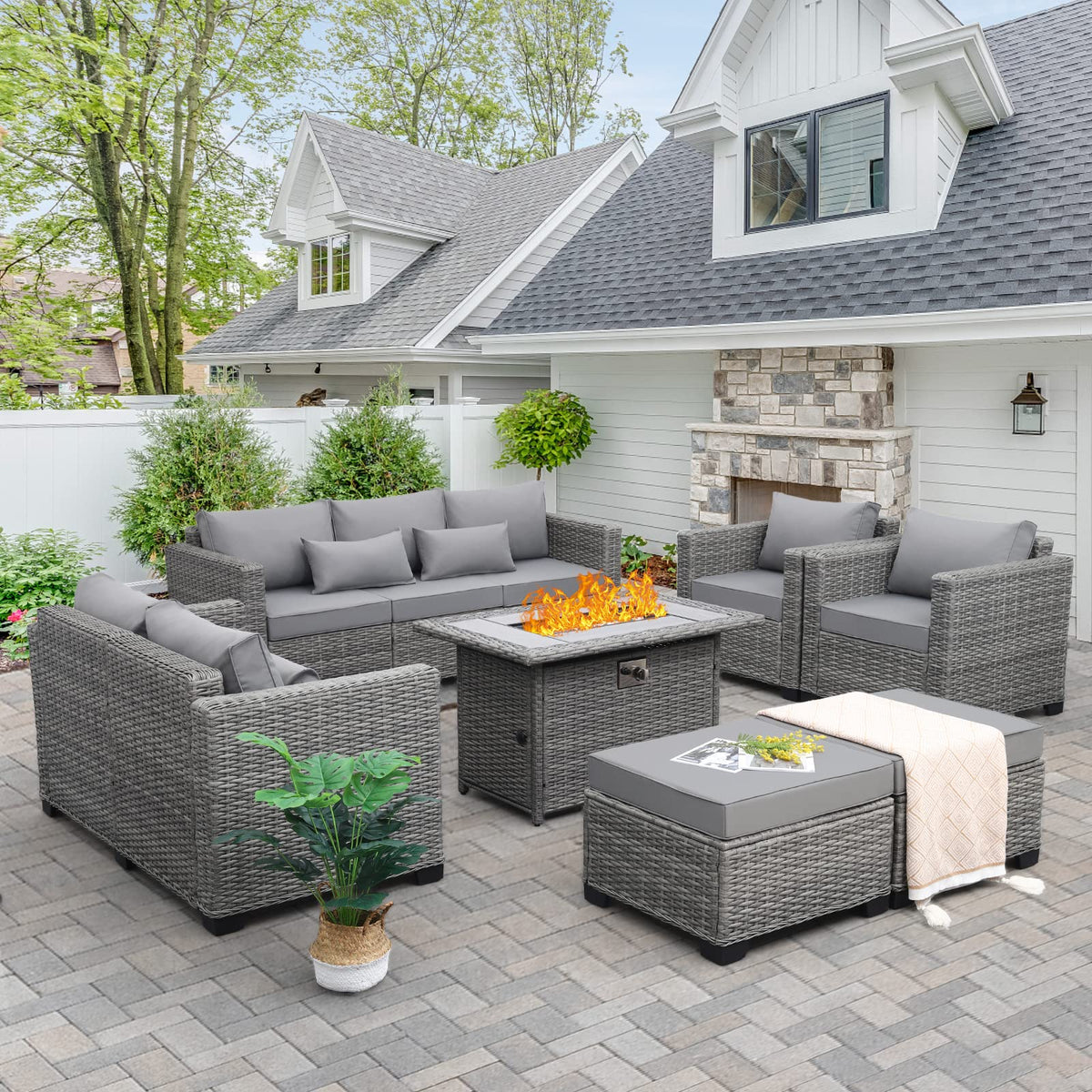Propane Fire Pit Table