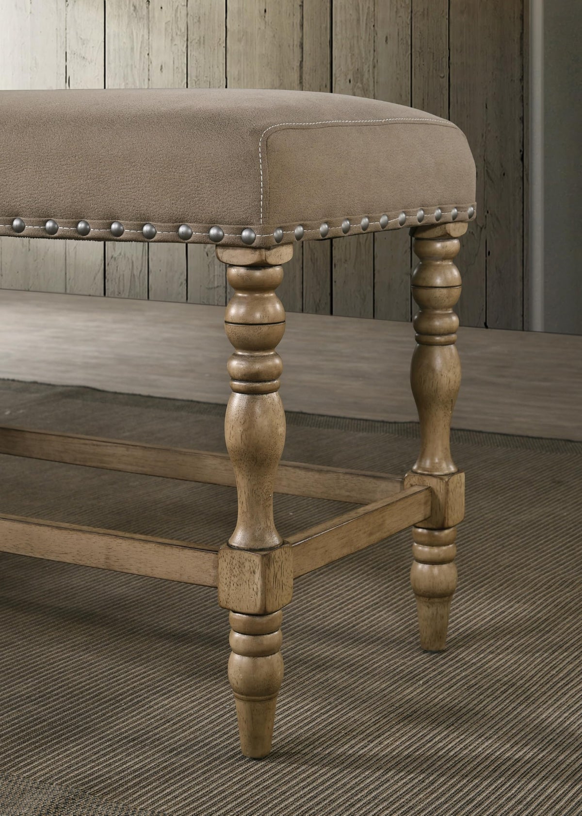 Upholstered Counter Height Bench