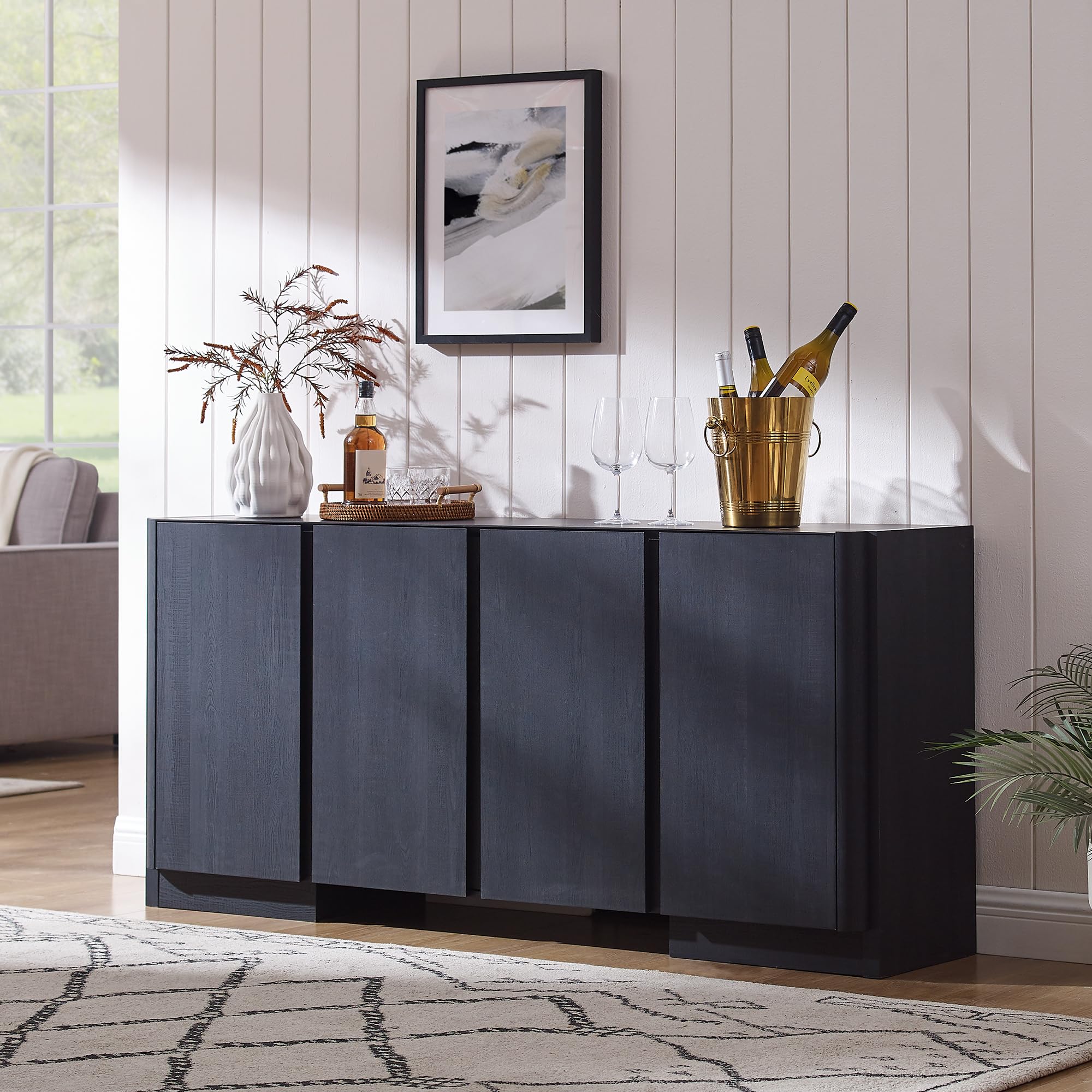 66" Sideboard Buffet Cabinet with Storage