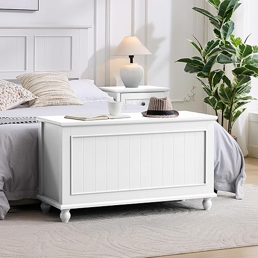 Vintage Storage Bench with Lift Top