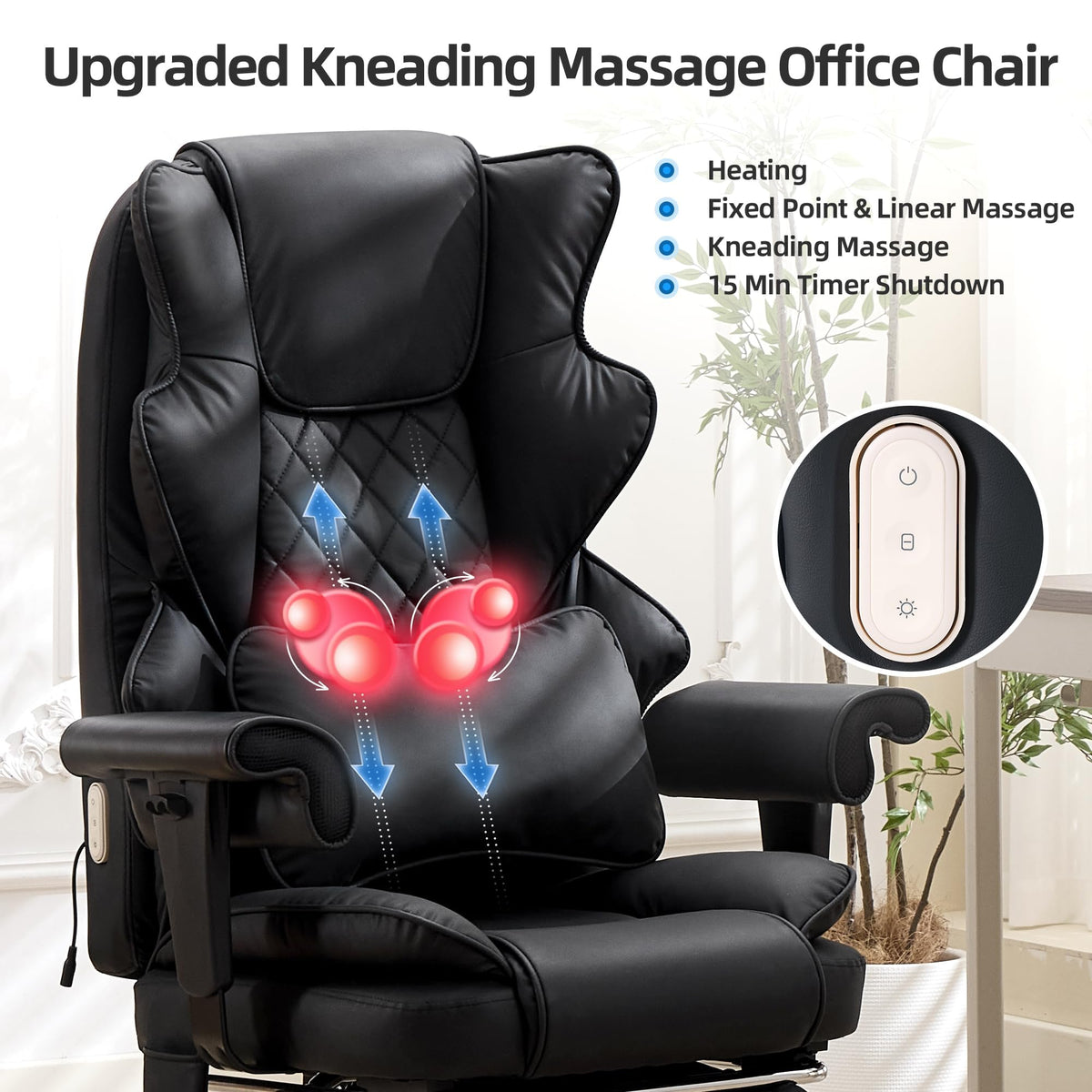 Heated Massage Office Chair