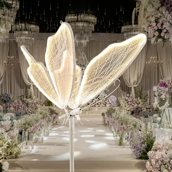 Butterfly Floor Lamp with 3 Color Settings
