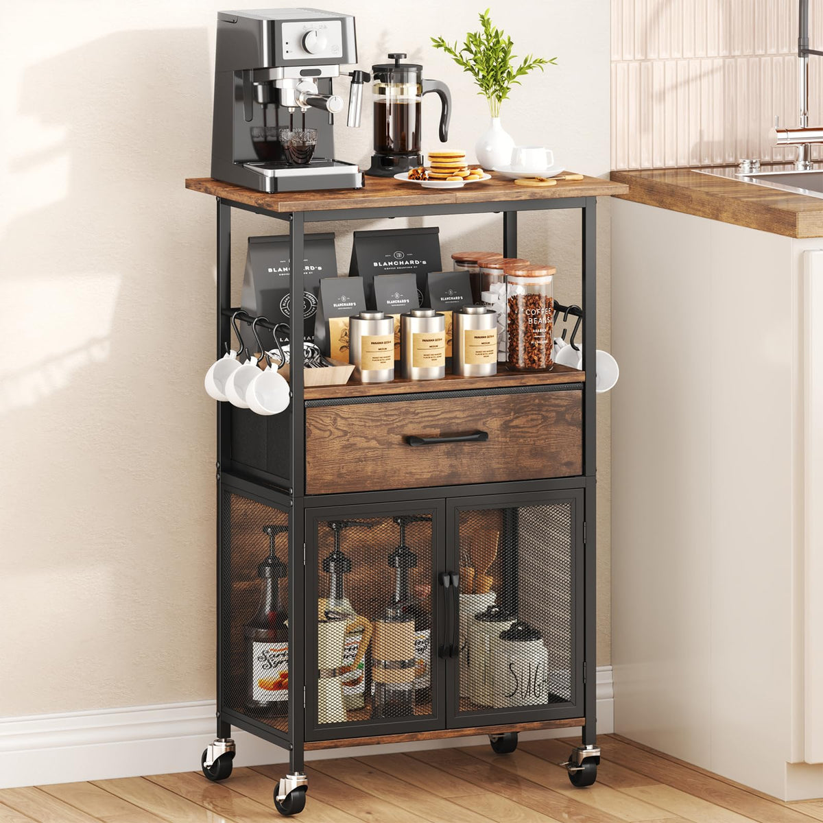 Rolling Kitchen Cart